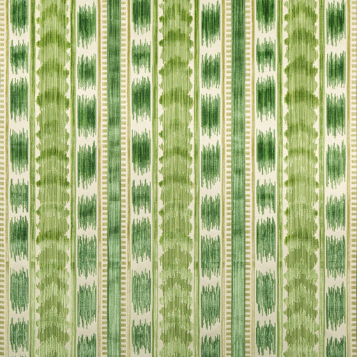 BRUNSCHWIG & FILS - BAYEAUX VELVET- FERN - Fabric by the Yard FERN