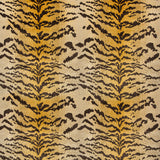 BRUNSCHWIG & FILS - LE TIGRE VELVET- COGNAC - Fabric by the Yard