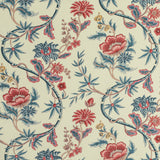 BRUNSCHWIG & FILS - VERONIQUE PRINT- BLUE - Fabric by the Yard