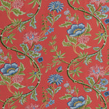 BRUNSCHWIG & FILS - VERONIQUE PRINT- RED - Fabric by the Yard
