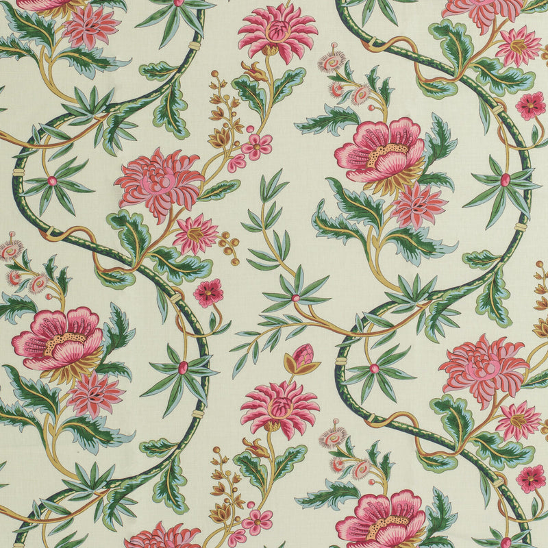 BRUNSCHWIG & FILS - VERONIQUE PRINT- JEWEL - Fabric by the Yard JEWEL