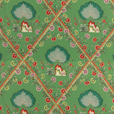 BRUNSCHWIG & FILS - LOIRE PRINT- EMERALD - Fabric by the Yard