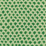 BRUNSCHWIG & FILS - PAVE II PRINT- GREEN - Fabric by the Yard