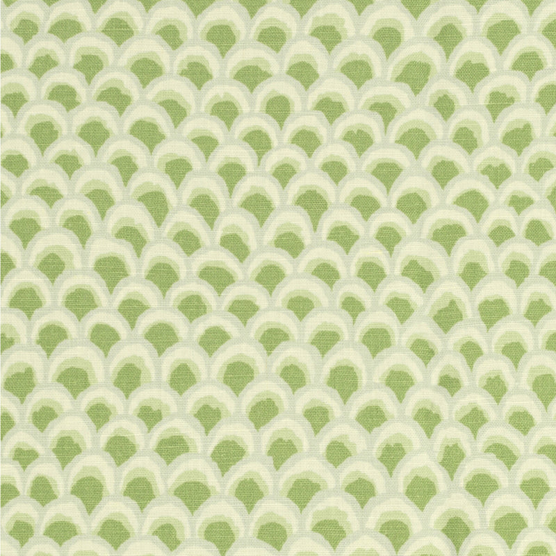 BRUNSCHWIG & FILS - PAVE II PRINT- KIWI - Fabric by the Yard KIWI