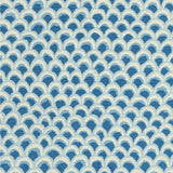 BRUNSCHWIG & FILS - PAVE II PRINT- BLUE - Fabric by the Yard