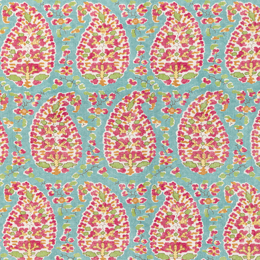 BRUNSCHWIG & FILS - ROUGIER PRINT- AQUA - Fabric by the Yard AQUA