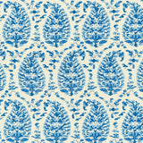 BRUNSCHWIG & FILS - ROUGIER PRINT- BLUE - Fabric by the Yard