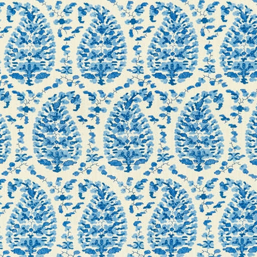 BRUNSCHWIG & FILS - ROUGIER PRINT- BLUE - Fabric by the Yard BLUE