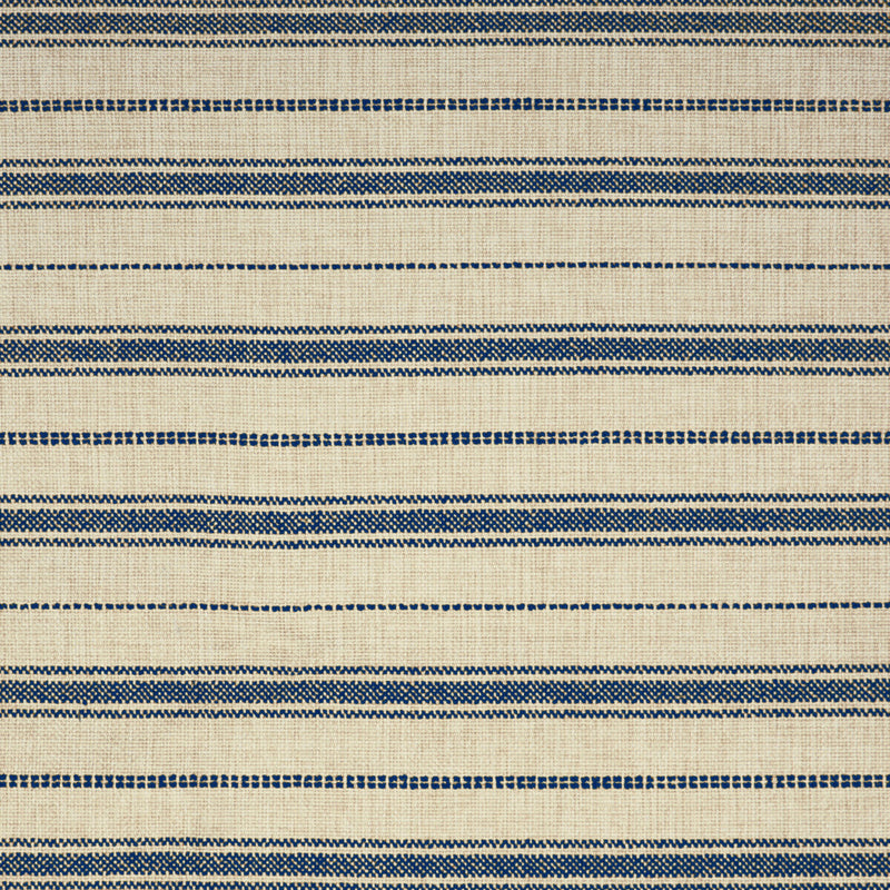 BRUNSCHWIG & FILS - MONTPEZAT STRIPE- NAVY - Fabric by the Yard NAVY