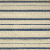 BRUNSCHWIG & FILS - MONTPEZAT STRIPE- NAVY - Fabric by the Yard