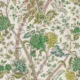 BRUNSCHWIG & FILS - LUBERON PRINT- GREEN/LEAF - Fabric by the Yard