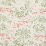 BRUNSCHWIG & FILS - VALENSOLE PRINT- LEAF/ROSE - Fabric by the Yard