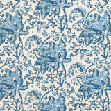 BRUNSCHWIG & FILS - WEYMOUTH PRINT- INDIGO - Fabric by the Yard