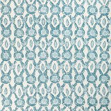 BRUNSCHWIG & FILS - GALON PRINT- AQUA - Fabric by the Yard