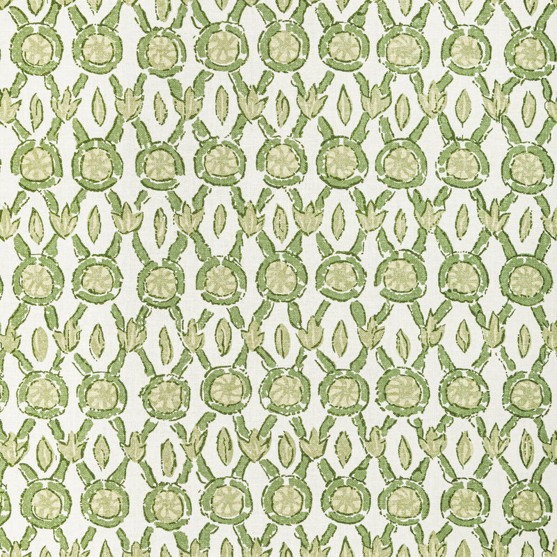 BRUNSCHWIG & FILS - GALON PRINT- LEAF - Fabric by the Yard LEAF