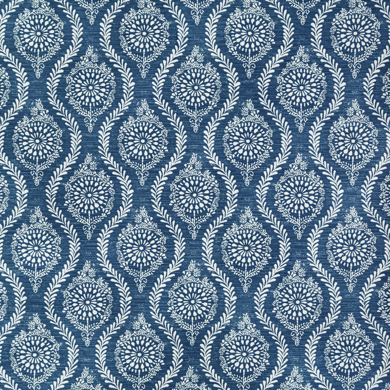 BRUNSCHWIG & FILS - MARINDOL PRINT- BLUE - Fabric by the Yard BLUE