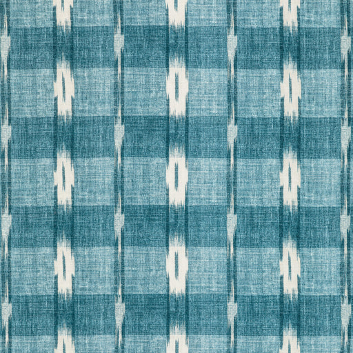 BRUNSCHWIG & FILS - GIRARD PRINT- TEAL - Fabric by the Yard TEAL