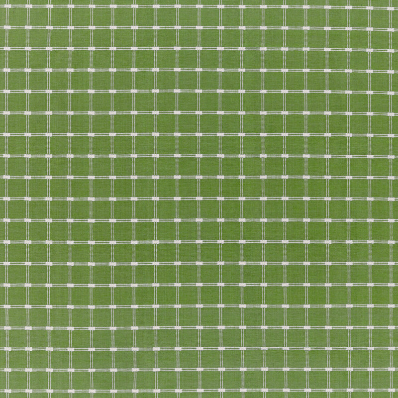 BRUNSCHWIG & FILS - LISON CHECK- GREEN - Fabric by the Yard GREEN