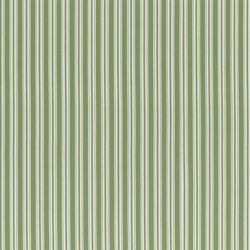 BRUNSCHWIG & FILS - SELUNE STRIPE- GREEN - Fabric by the Yard GREEN