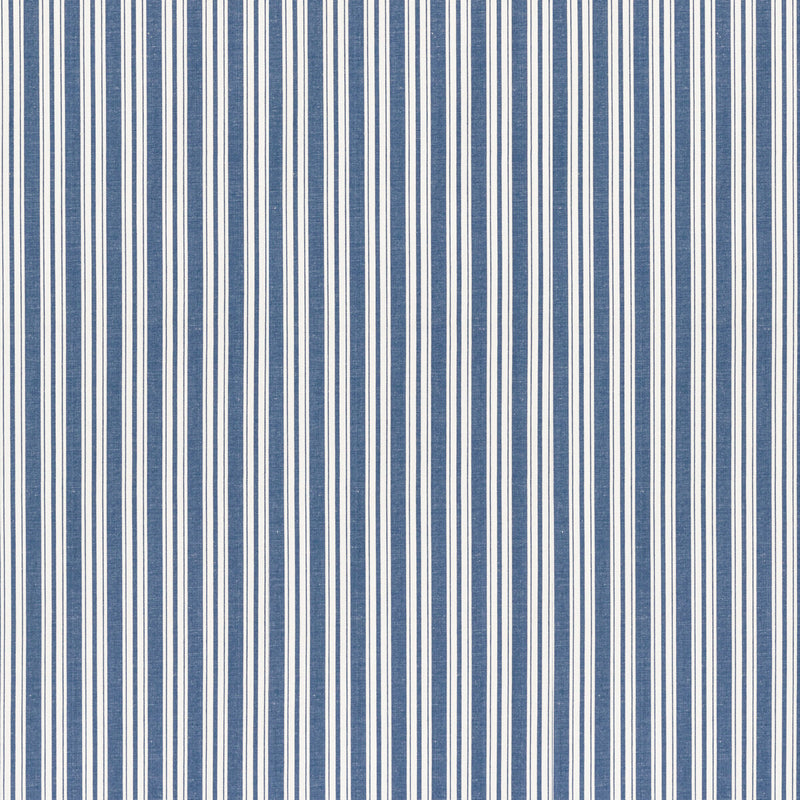 BRUNSCHWIG & FILS - SELUNE STRIPE- BLUE - Fabric by the Yard BLUE