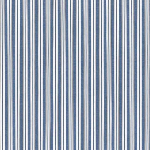 BRUNSCHWIG & FILS - SELUNE STRIPE- BLUE - Fabric by the Yard BLUE