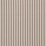 BRUNSCHWIG & FILS - SELUNE STRIPE- BROWN - Fabric by the Yard