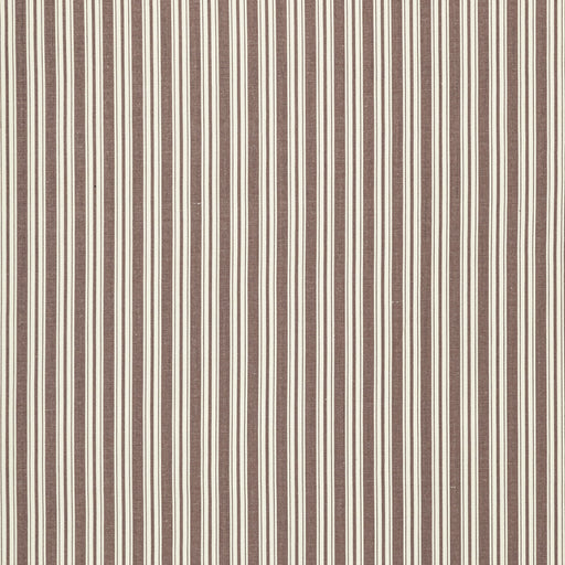 BRUNSCHWIG & FILS - SELUNE STRIPE- BROWN - Fabric by the Yard BROWN
