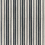 BRUNSCHWIG & FILS - SELUNE STRIPE- NOIR - Fabric by the Yard