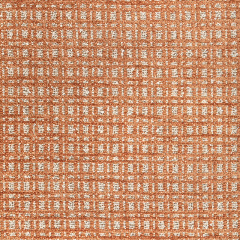 BRUNSCHWIG & FILS - LANDIERS TEXTURE- ORANGE - Fabric by the Yard ORANGE