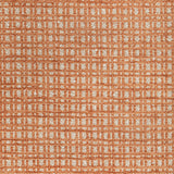 BRUNSCHWIG & FILS - LANDIERS TEXTURE- ORANGE - Fabric by the Yard