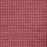 BRUNSCHWIG & FILS - LANDIERS TEXTURE- RED - Fabric by the Yard