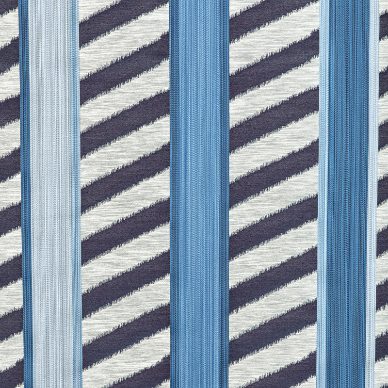 BRUNSCHWIG & FILS - MNEMBA WOVEN- INDIGO - Fabric by the Yard INDIGO