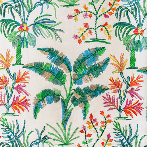 BRUNSCHWIG & FILS - MARTIL EMB- JEWEL - Fabric by the Yard JEWEL