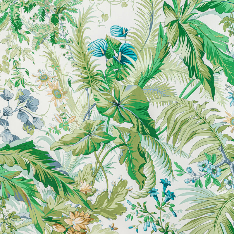 BRUNSCHWIG & FILS - MAJORELLE PRINT- MIST - Fabric by the Yard MIST