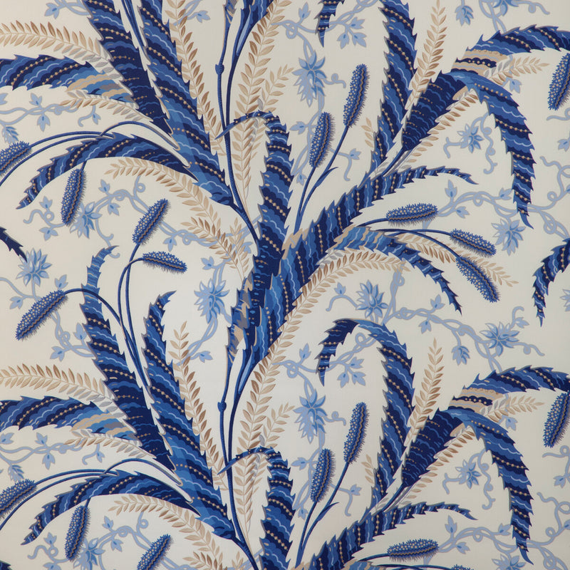 BRUNSCHWIG & FILS - VERNAY PRINT- BLUE - Fabric by the Yard BLUE
