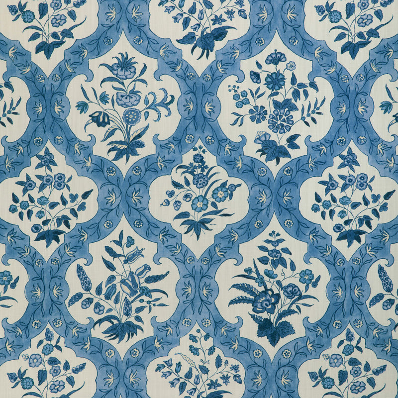 BRUNSCHWIG & FILS - VENTOUX PRINT- SKY/BLUE - Fabric by the Yard SKY/BLUE
