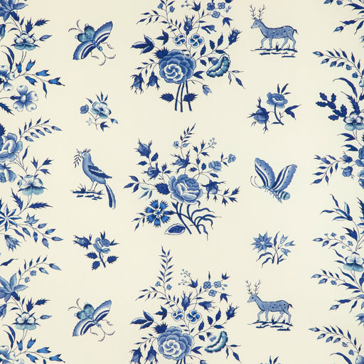 BRUNSCHWIG & FILS - AUREL PRINT- SKY/BLUE - Fabric by the Yard SKY/BLUE