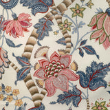 BRUNSCHWIG & FILS - CADENET PRINT- RED/BLUE - Fabric by the Yard
