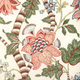 BRUNSCHWIG & FILS - CADENET PRINT- APRICOT/SAGE - Fabric by the Yard