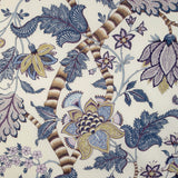 BRUNSCHWIG & FILS - CADENET PRINT- BLUE/GOLD - Fabric by the Yard