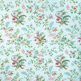 BRUNSCHWIG & FILS - CHANCAY PRINT- SKY/LEAF - Fabric by the Yard