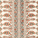 BRUNSCHWIG & FILS - VISAN PRINT- SKY/CORAL - Fabric by the Yard