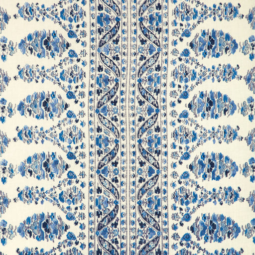 BRUNSCHWIG & FILS - VISAN PRINT- NAVY/SKY - Fabric by the Yard NAVY/SKY