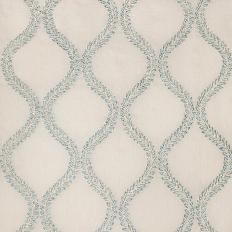 BRUNSCHWIG & FILS - CAMUS SHEER- SKY - Fabric by the Yard SKY