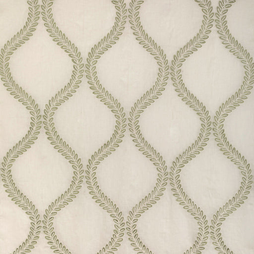 BRUNSCHWIG & FILS - CAMUS SHEER- LEAF - Fabric by the Yard LEAF