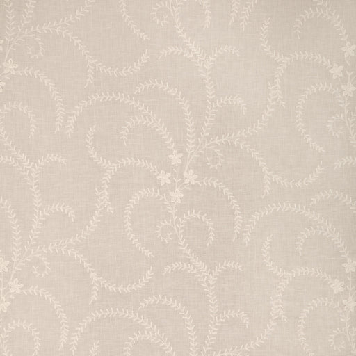 BRUNSCHWIG & FILS - GERBAUD SHEER- IVORY - Fabric by the Yard IVORY