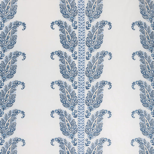 BRUNSCHWIG & FILS - YARA PAISLEY EMB- SKY - Fabric by the Yard SKY