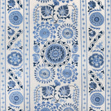 BRUNSCHWIG & FILS - SAANVI EMB- NAVY/SKY - Fabric by the Yard