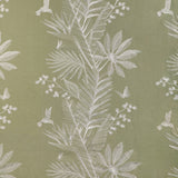 BRUNSCHWIG & FILS - MANDA EMB- LEAF - Fabric by the Yard