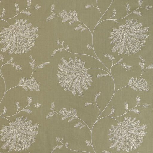 BRUNSCHWIG & FILS - MAELLE EMB- CELERY - Fabric by the Yard CELERY